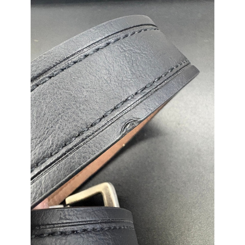 Dickies Mens Reversible Belt Black Brown Silver Swivel Buckle Size 38 - Picture 6 of 6